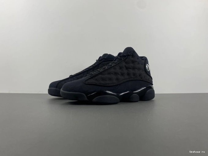  Retro  414571-011 Black Jordan 13  Cat 0725